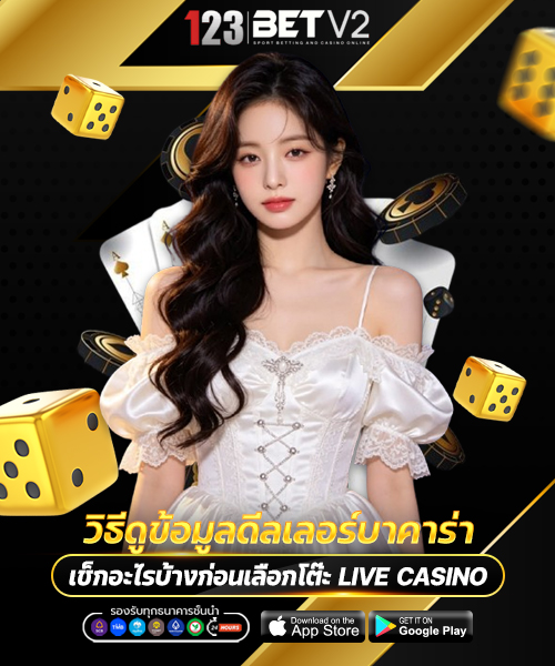 วิธีดูข้อมูลดีลเลอร์บาคาร่า